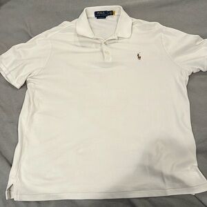 Polo Ralph Lauren classic fit white cotton polo shirt